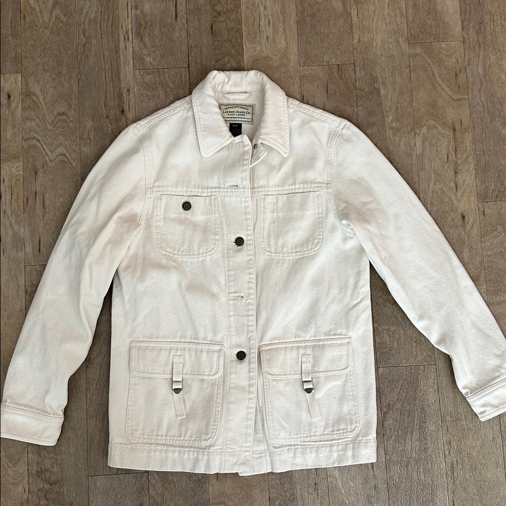 Lauren Jeans Co Ralph Lauren Denim Jacket Petite Small